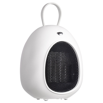Weißer 500W elektrischer Ventilator Heater Portable Oscillating Ceramic Tipp über Schutz