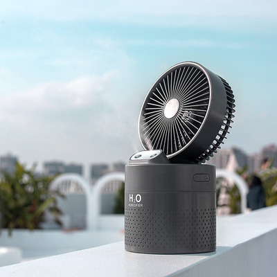 Tabellen-Ventilator-Ultraschallwasser-Nebel-Spray-Ventilator Batterie Usb 4000mAh
