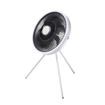Wieder aufladbare Usb-Art Batterie-tragbarer stehender Fan des c-Fan-Stativ-10000mAh