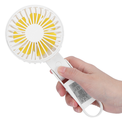 5 Art-c kleiner ruhiger Schreibtisch-Fan Vane Air Cooler Handheld Fans USB 2000mAh 2A