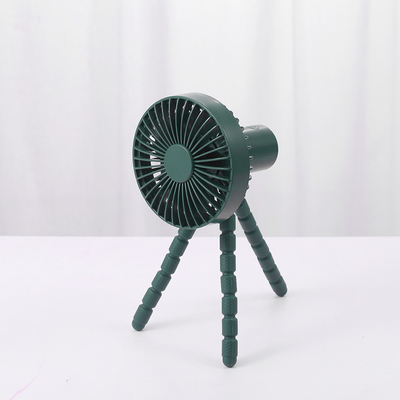 Flexibler Stativ-Spaziergänger-Fan 1800mAh kampierender Mini Portable Usb Rechargeable Fan