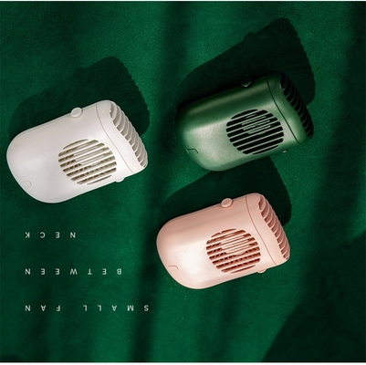 Hände geben Batterie 1200mah tragbaren USB-Fan-Mini Wearable Leafless Hanging Neck-Fan frei