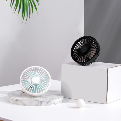 4 Zoll-tragbares Handklimaanlage Usb-Ladegerät DC5 12V 24V LED Mini Car Fan