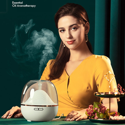 Weißer Fernsteuerungsdes aroma-Öl-Diffusor-600ml Nebel-Modus Raum-des Stumm-ZWEI
