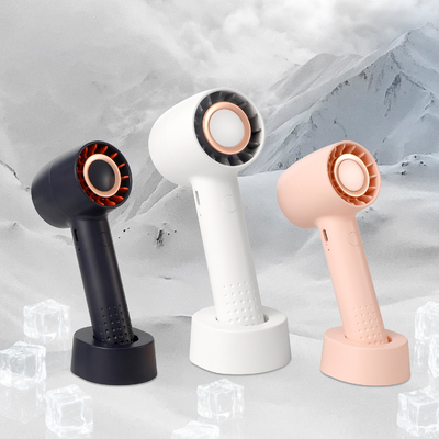 Weißer wieder aufladbarer Fan der Tischventilator-hoher Windkraftanlage-2000mAh Mini Portable USB