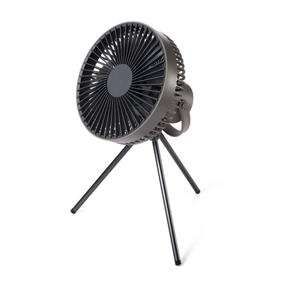 Kampierende Fan ABS im Freien wieder aufladbarer heller tragbarer Mini Tripod Fan der Batterie-10000mAh