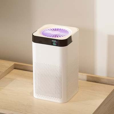 UV-portierbarer Raum-Luftreiniger H12 HEPA filtern intelligenten 10000mAH Luftfilter