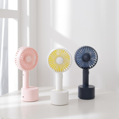 Das batteriebetriebener wieder aufladbarer Schreibtisch-Selbstoszillieren USBs roch Mini Handheld Fan