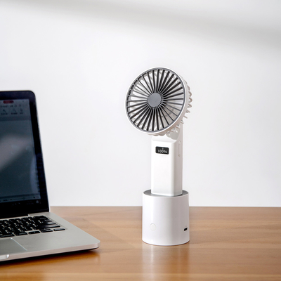 Tragbarer Mini-USB Handfan LED Digtial Anzeigen-4000mAh