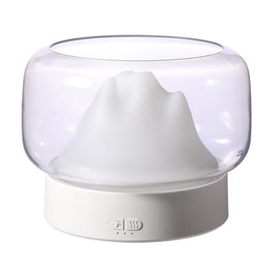 Bunter kühler Nebel 2021 roch Hauptultraschall-400ML LED transparenten Aroma-Diffusor des ätherischen Öls für Raum