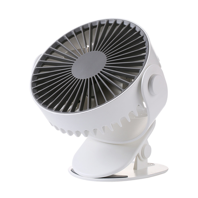 Wieder aufladbare Schaufel 5 des Plastikspaziergänger-Plastikclip-Schreibtisch-Fan-2000mah 6 Zoll Usb-Schreibtisch-Fan