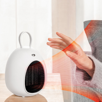 Energiesparender tragbarer elektrischer Tischplattenheizlüfter FCC LED Heizungs-500W PTC