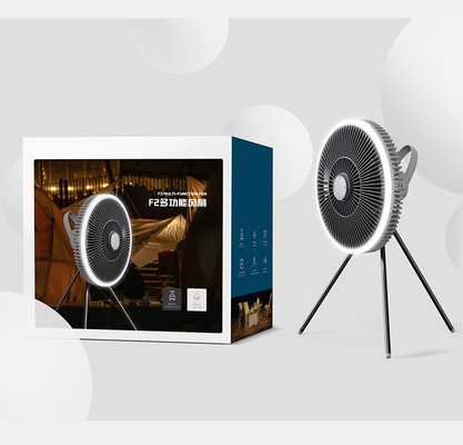 Reparierte Boden-Fan-Fernbedienung des Stativ-5W führte hellen USB-Port-Fan