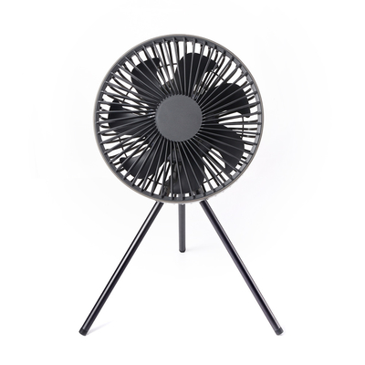 Kampieren des Stativ-batteriebetriebener Sockel-Fan-wieder aufladbares Schlafzimmer-10000mAh