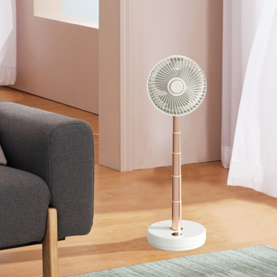 Batterie-Innenministerium-Fan der faltbarer Boden-stehender Fan-Luftumwälzungs-10000mAh