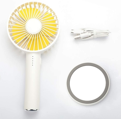 5 Tabellen-Reise-Schminkspiegel-Fan Geschwindigkeits-Mini Portable Handheld Fan Batterys 2000mah