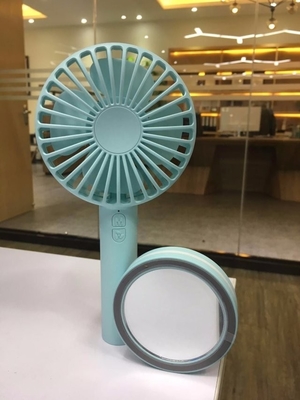 Tragbarer wieder aufladbarer handlicher Fan 2000mAh 4 Vane Mini Rechargeable Fan USBs