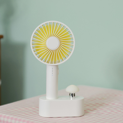 Wieder aufladbarer kleiner Handfan Pilz Usb Mini Portable Handheld Fan 4W