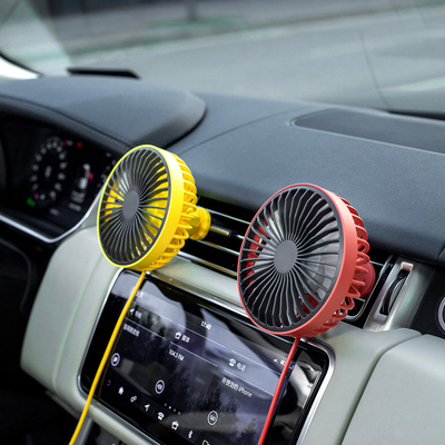 4 Zoll-tragbares Handklimaanlage Usb-Ladegerät DC5 12V 24V LED Mini Car Fan
