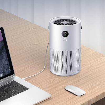 H13 HEPA Ausgangsschreibtisch des Filter-portierbarer Smart Home-Luftreiniger-10000mAH Ap01