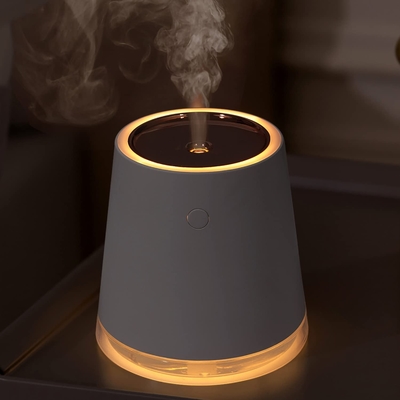 USB LED Mini Cool Mist Humidifier 500ml 2000mah wieder aufladbare 2 in 1 Befeuchter