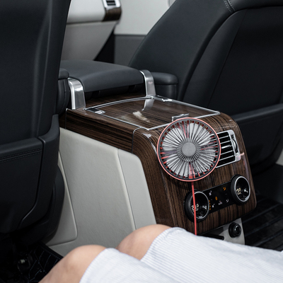4 Schaufel DC trieb des Zoll-Luft-Ventilator-4 das 3 Geschwindigkeits-Fahrzeug-drehbaren Clip-Auto-Ventilator an