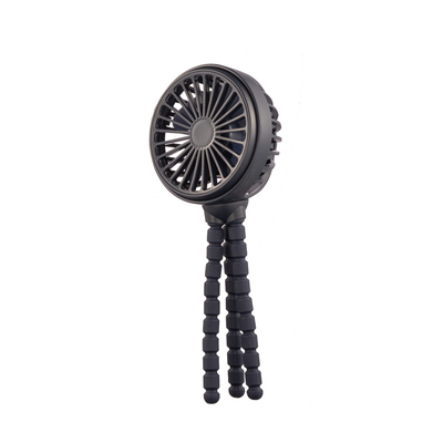 Tragbarer wieder aufladbarer Spaziergänger-Student Mini Handheld Electric Fan des Tischventilator-1200mAh