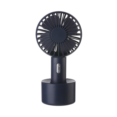 Wiederaufladbarer Handventilator mit Standbasis, 2000mAh-Batterie, automatische Drehung und Aroma-Funktion