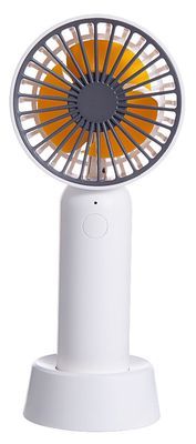 3 Geschwindigkeits-tragbarer kleiner Schreibtisch-Fan mit Basis, wieder aufladbarer hängender Hals-Fan USBs
