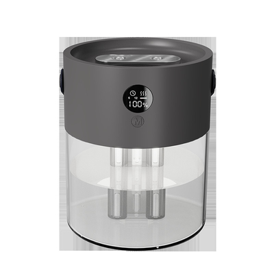 Drahtloser wieder aufladbarer portierbarer Befeuchter 4000mAh des USB-Ultraschallluft-Befeuchter-2000ml