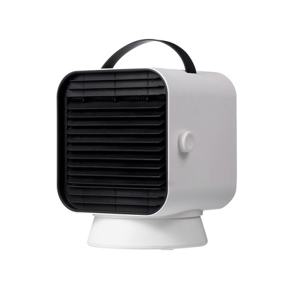 Tragbarer PTC-Heizlüfter 1000 W Schwarzer feuerfester ABS-Desktop für Zuhause